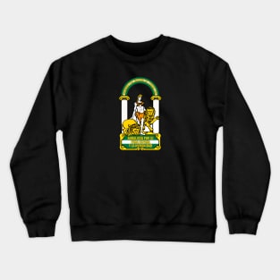 Escudo oficial (emblema) de Andalucía, España Crewneck Sweatshirt